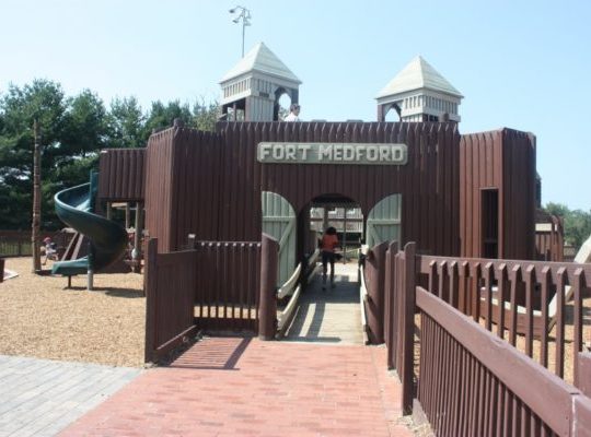 Fort Medford at Bob Meyer Memorial Park is a great Medford park in Burlington County.