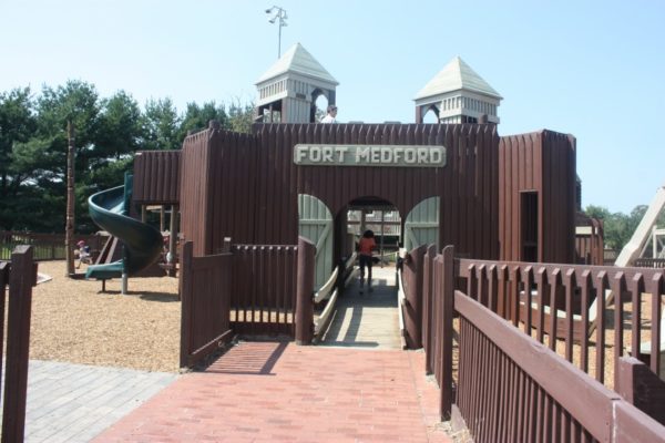 Fort Medford at Bob Meyer Memorial Park is a great Medford park in Burlington County.