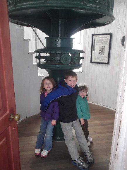 My 2-year-old, 4-year-old, and 7-year-old made it up the 217 steps!