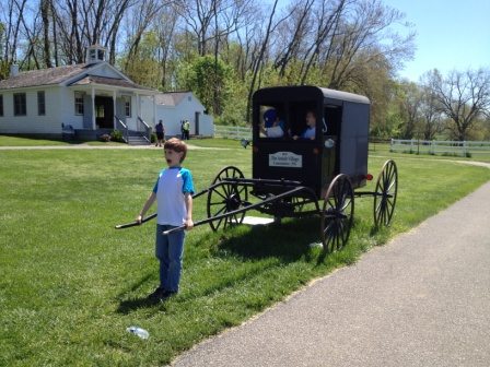Amish Village carriage