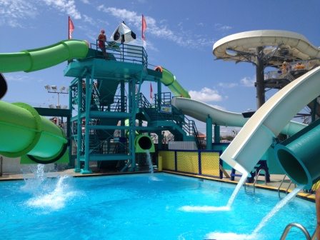 Breakwater Beach Water Slides