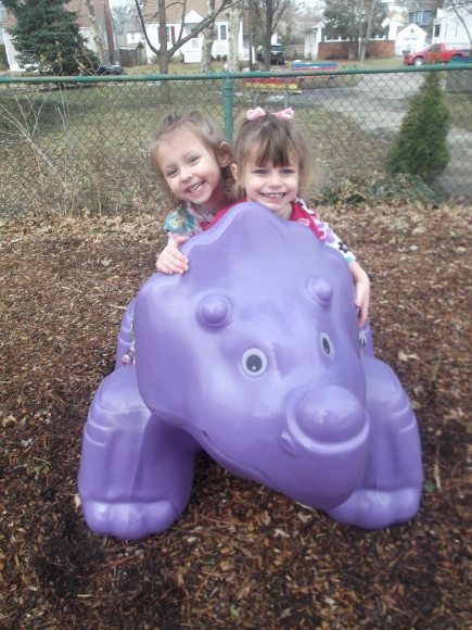We loved playing Princess riding off on top the Dinosaur. What kinds of things will your children think of?