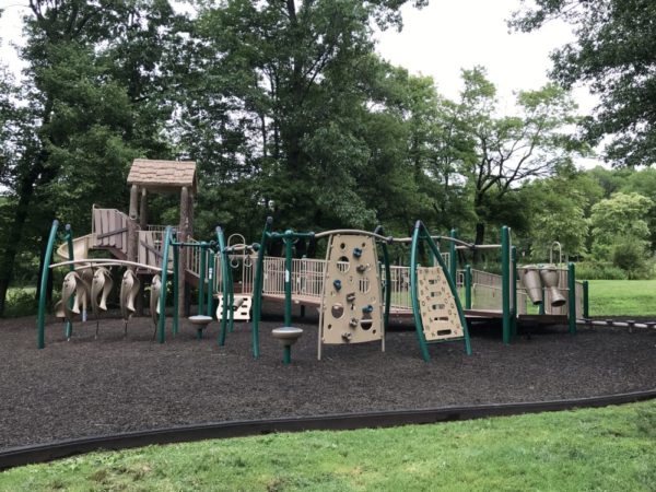 The preschool playground at The Loop in Mountainside.