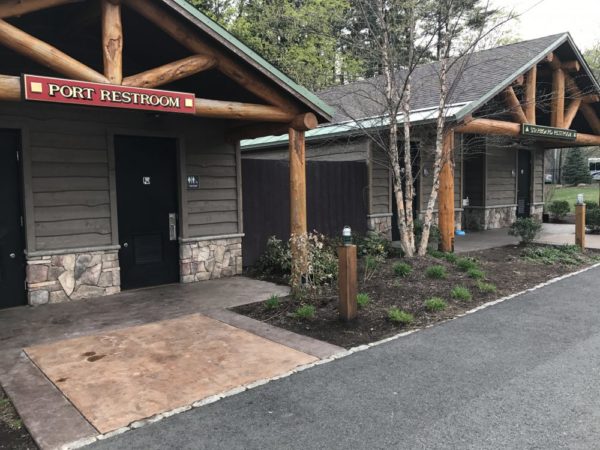 Bathrooms at Regatta Playground - South Mountain Recreation Complex West Orange Parks & Playgrounds in Essex County Photo Credit Jersey Family Fun