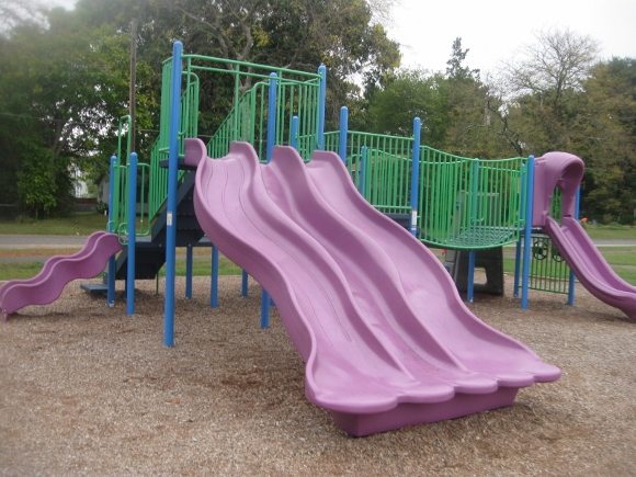Another view of the playground