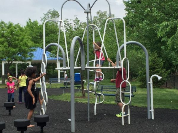 Phil Rizzuto Park in Elizabeth in Union County New Jersey