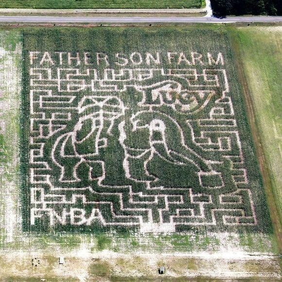 Sahls Father Son Farm Lucy the Elephant Corn Maze