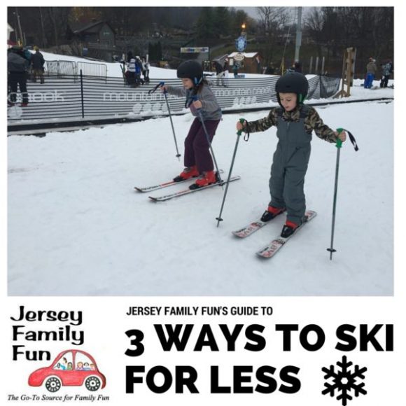 kids skiing for Jersey Family Fun's guide to skiing for less money