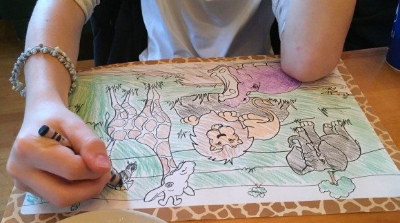 Muddy Moose Restaurant Coloring Page