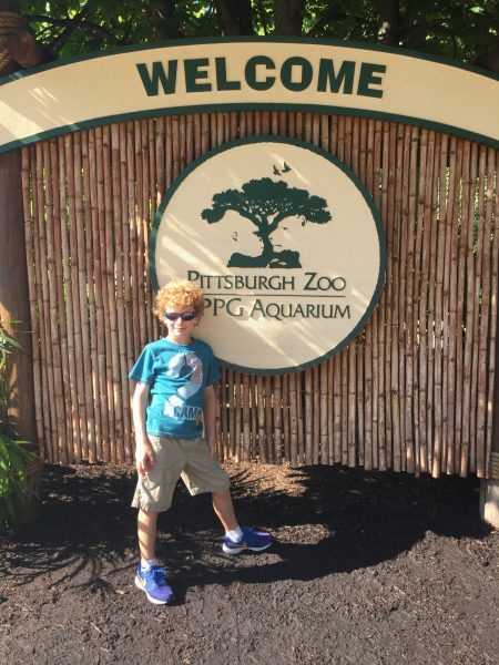 Pittsburgh Zoo & PPG Aquarium sign