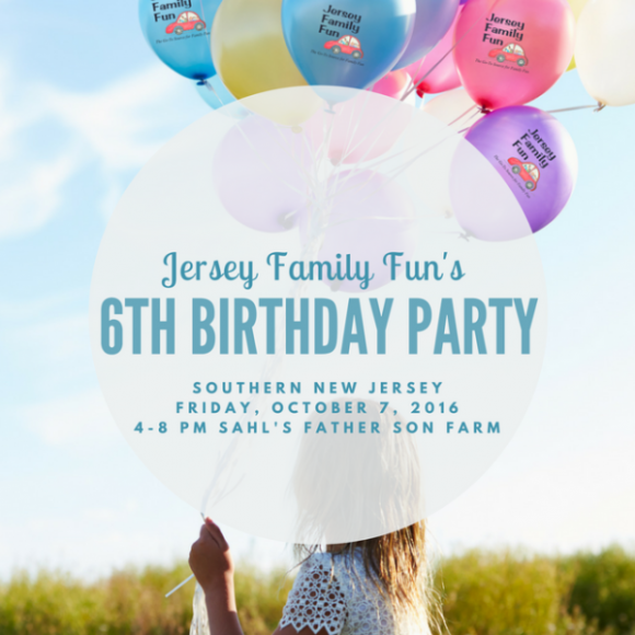 Jersey Family Fun's 6th Birthday Party