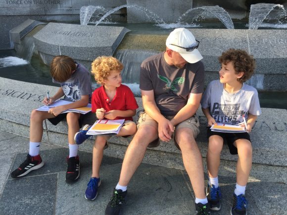 Washington DC National Mall Junior Ranger Badges