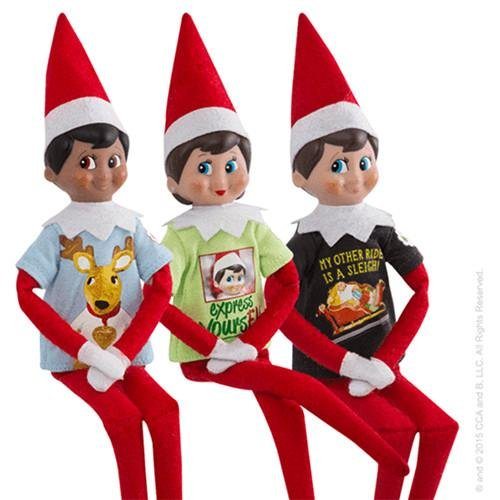 Elf on the Shelf Outfits Elf on the Shelf Graphic Tee Multipack Express Yourself Novelty