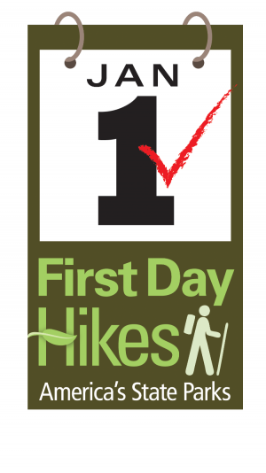 National park service logo for First Day Hikes