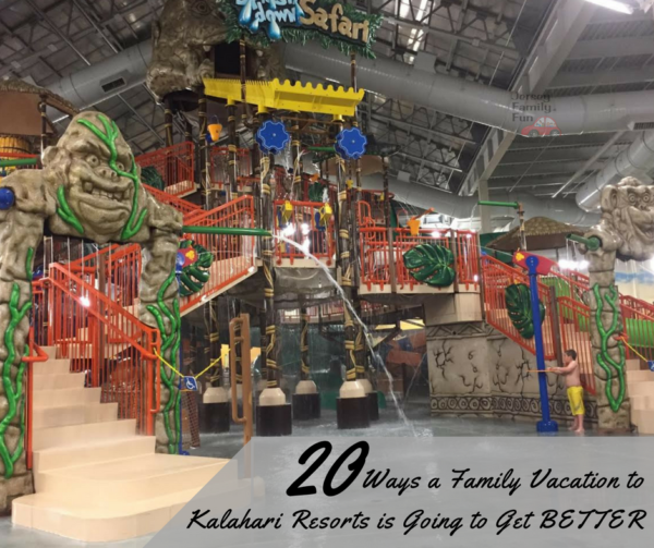 family vacation to Kalahari Resorts