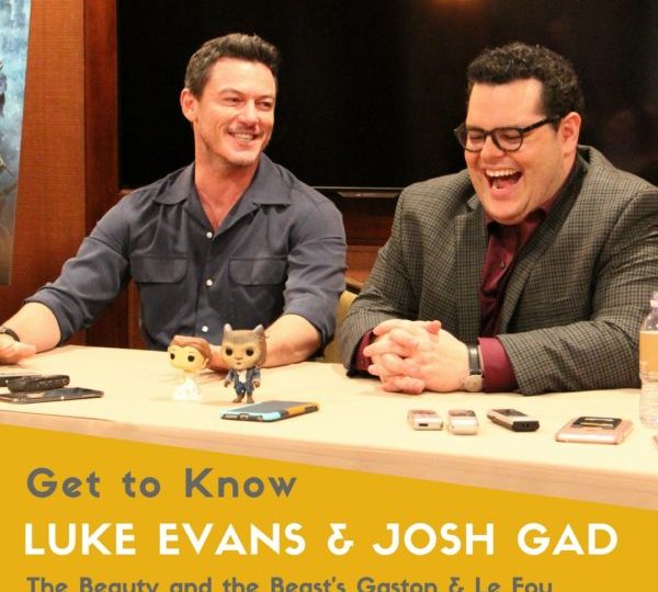 Beauty and the Beast Luke Evans (Gaston) Josh Gad (Le Fou)