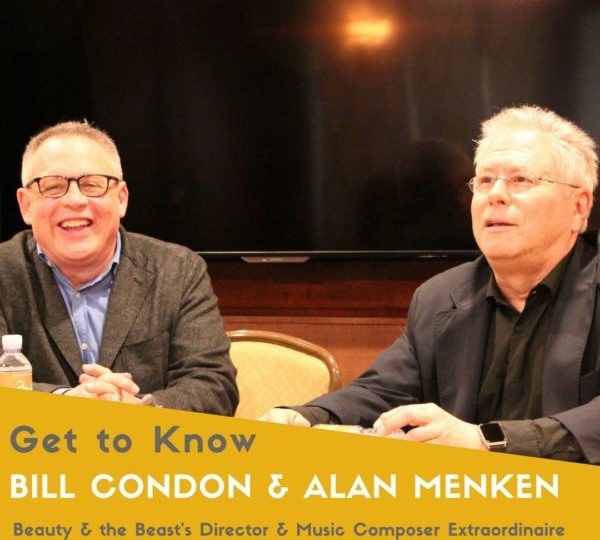 Beauty and the Beast's Director Bill Condon & Music Composer Extraordinaire Alan Menken #BeOurGuest