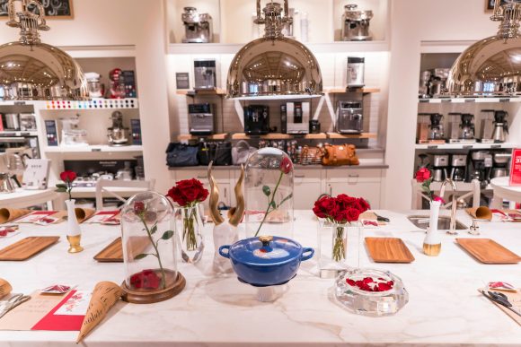 Beauty and the Beast blogger event at Williams Sonoma
