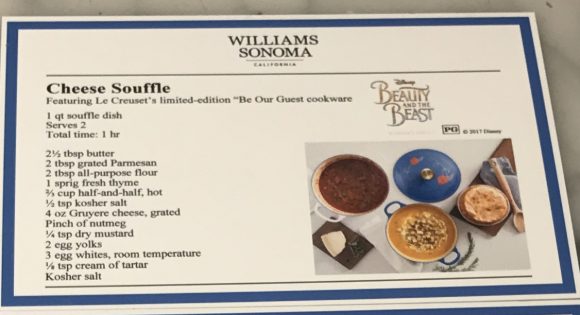 Williams Sonoma Cheese Souffle