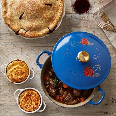 Disney’s Beauty and the Beast Soup Pot by Le Creuset 