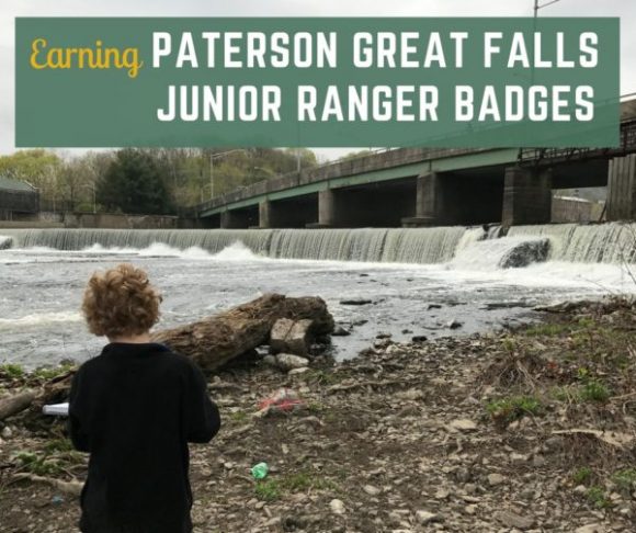 Paterson Great Falls Junior Ranger badges