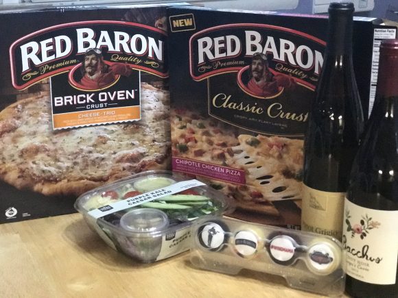 Red Baron Pizza Wingmama event in NYC