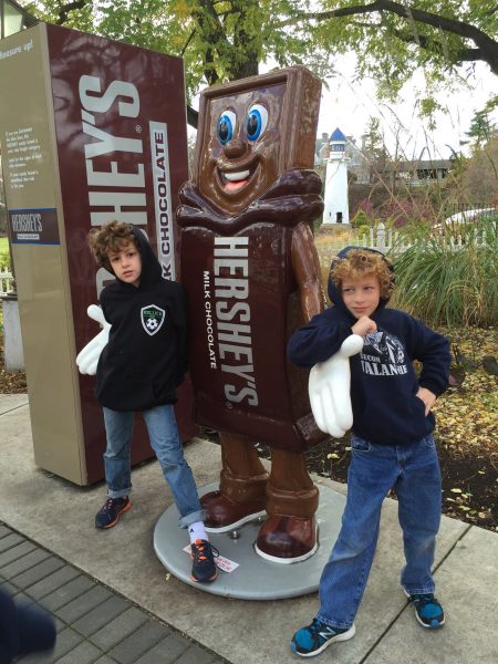 Reasons to visit Hersheypark Hershey mascot at Hersheypark