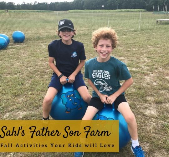 Sahl's Father Son Farm Fall Activities Kids will Love