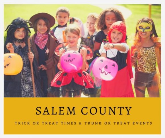 Salem County Trick or Treat Times
