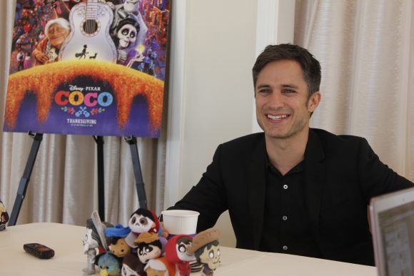 interview with Gael Garcia Bernal, the voice of Hector in Disney Pixar COCO