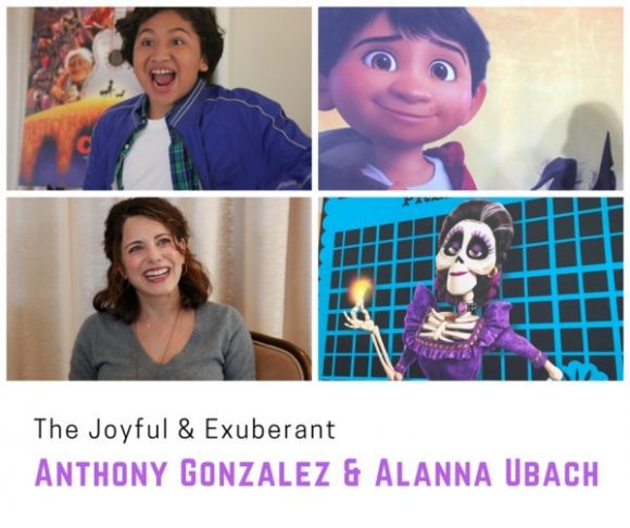 The Joyful & Exuberant Anthony Gonzalez & Alanna Ubach from Disney Pixar Coco #PixarCocoEvent