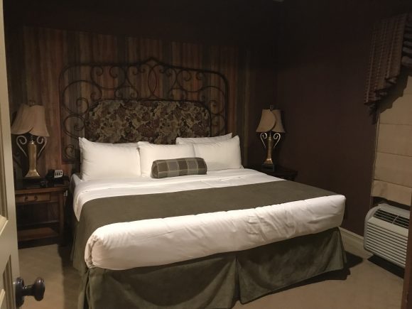 Crystal Springs Resort Grand Cascades Lodge 1 bedroom Suite Master Bedroom