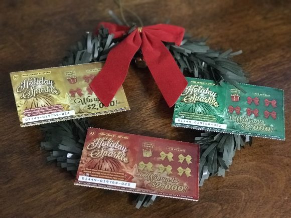 New Jersey Lottery Instant Games - Easy, Quick, & Cheap Teacher Gift Ideas lottery ticket wreaths