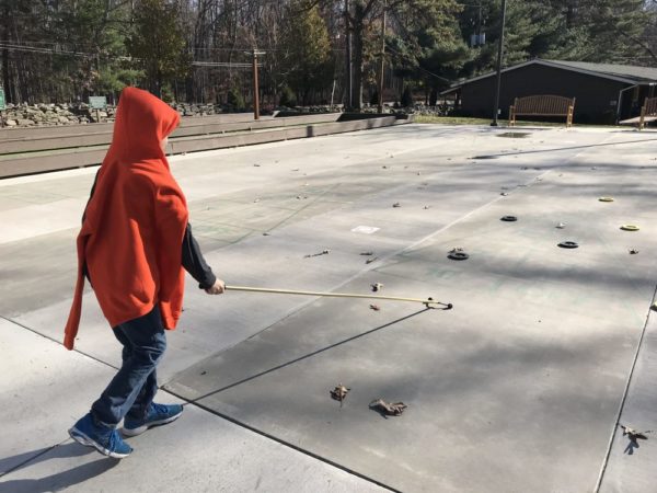 Shuffleboard is one of the Things to do at Woodloch Resort