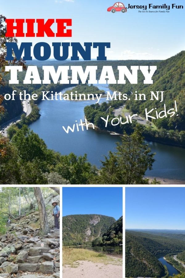 Hike Mount Tammany of the Kittatinny Mts. in NJ with Your Kids (Pin)