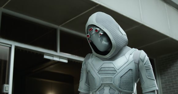 Hannah John-Kamen Ghost scene in Ant-Man and the Wasp Movie 