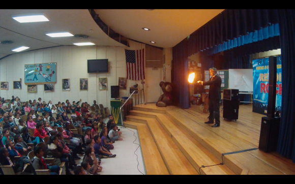 Magician Joe Holiday School Assembly Reading Rocks Magic Show literacy school assemblies