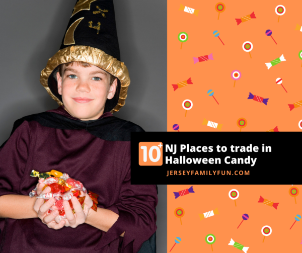 Places to trade in Halloween candy in New Jersey