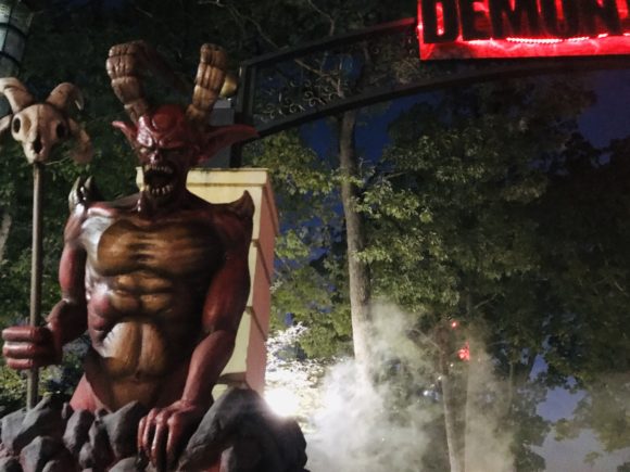 Demon District Demon at Six Flags Great Adventure Fright fest