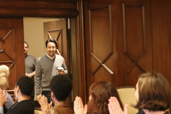 Lin-Manuel Miranda interview with Disney Bloggers during Mary Poppins Press Junket