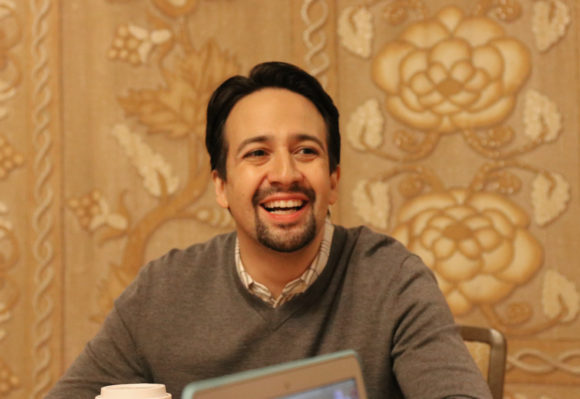 Lin-Manuel Miranda interview with Disney Bloggers during Mary Poppins Press Junket
