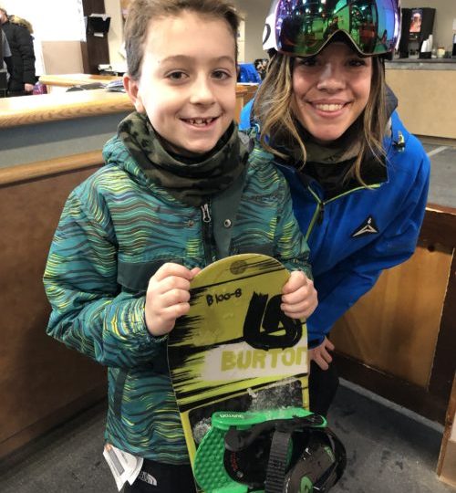 Gore Mountain Snowboard instructor Molly was so great for our son!