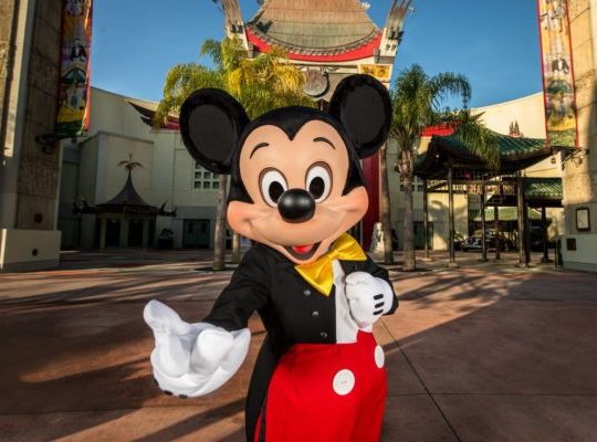 Disney world Mickey Mouse at Hollywood studios