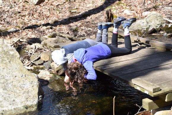 kids at Pyramid Mountain National Historic Area in Boonton nj