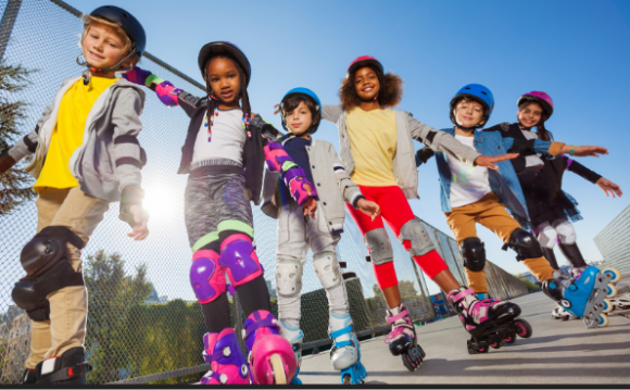 Kids inline skating in new jersey