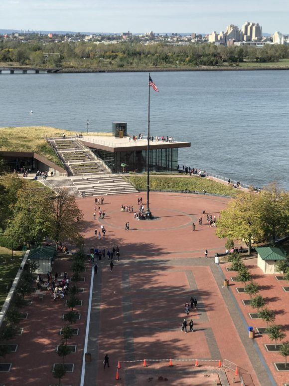 View from the Statue of Liberty pedestal