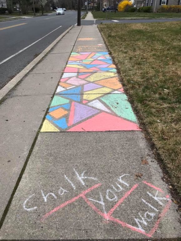 Chalk your walk New Jersey Jersey Family Fun
