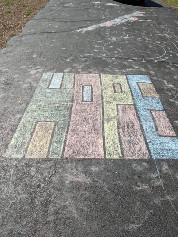 Chalk Art idea - Hope