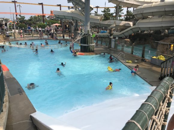 One of the activity pools at Morey's Piers water parks.