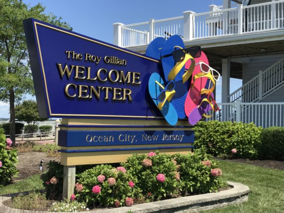 Ocean City Visitors Center Sign